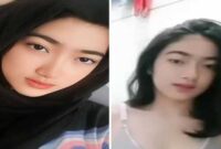 Foto kolase : Sosok yang diduga mirip Syakirah