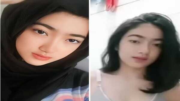 Foto kolase : Sosok yang diduga mirip Syakirah