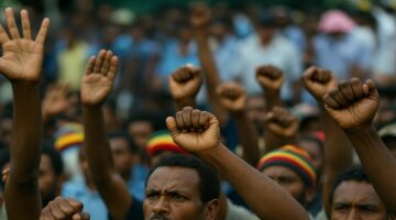 Foto ilustrasi – Ribuan warga mendesak konflik di Papua Tengah berakhir