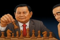Foto ilustrasi – Bidak catur politik Prabowo tata ulang jejak dan warisan Jokowi