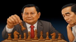 Foto ilustrasi – Bidak catur politik Prabowo tata ulang jejak dan warisan Jokowi