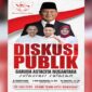 Poster diskusi publik Garuda Astacita Nusantara yang akan diadakan di Sulsel