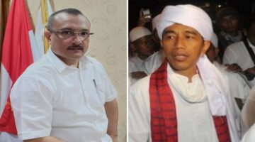 Ferdinand Hutahaean dan Jokowi (Foto Kolase)