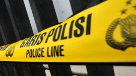Foto ilustrasi – Garis polisi
