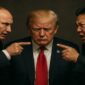 Ilustrasi Trump terpojok