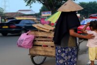 Ilustrasi kemiskinan di Indonesia