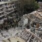 Kerusakan parah di Israel akibat serangan rudal Iran (Foto REUTERS)