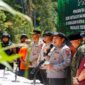 Kapolda Riau memberikan keterangan pers terkait pengungkapan kasus perambahan kawasan hutan lindung di XIII Koto Kampar, Riau.