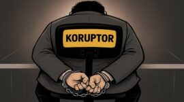 Foto ilustrasi koruptor