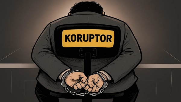 Foto ilustrasi koruptor