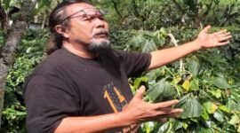 Moctavianus Masheka Siregar atau biasa dipanggil Bung Octa adalah seorang penyair dan sastrawan yang juga dikenal sebagai  Ketua Taman Inspirasi Sastra Indonesia  (TISI). (Foto: Ist/Kir/Lasman)