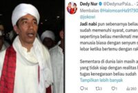 Foto Kolase – Jokowi disebut penuhi syarat jadi nabi