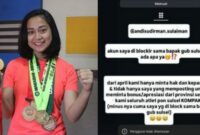Tangkapan layar - Nur Rizka Fauziah dan unggahan di akun Instagramnya
