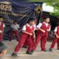 Siswa SDN Borong Makassar tampil dinamis dalam membawakan tari paijo dan velocity kece boys