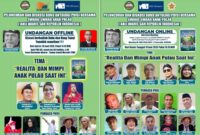 Peluncuran dan diskusi buku antologi puisi bersama swara-swara anak pulau (ahli waris sah Republik Indonesia)