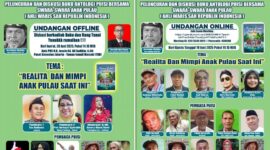Peluncuran dan diskusi buku antologi puisi bersama swara-swara anak pulau (ahli waris sah Republik Indonesia)