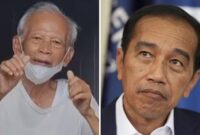 Foto kolase : Dosen senior Fakultas Kehutanan Universitas Gadjah Mada (UGM) Kasmudjo dan Jokowi