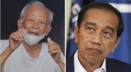 Foto kolase : Dosen senior Fakultas Kehutanan Universitas Gadjah Mada (UGM) Kasmudjo dan Jokowi