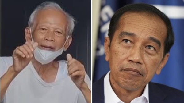 Foto kolase : Dosen senior Fakultas Kehutanan Universitas Gadjah Mada (UGM) Kasmudjo dan Jokowi