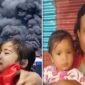 Foto Kolase – Sosok Pria “Pahlawan” Anak di KM Barcelona 5, Abdul Rahman Agu