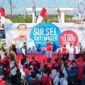 Gubernur Sulsel, Andi Sudirman Sulaiman saat mengikuti Anti Mager (Foto : sulselprov.go.id)