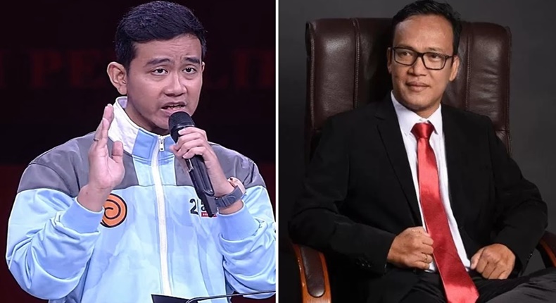 Foto kolase : Gibran Rakabuming Raka dan Wamenaker Immanuel Ebenezer (Ist)