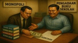Foto ilustrasi - Monopoli Pengadaan Buku 