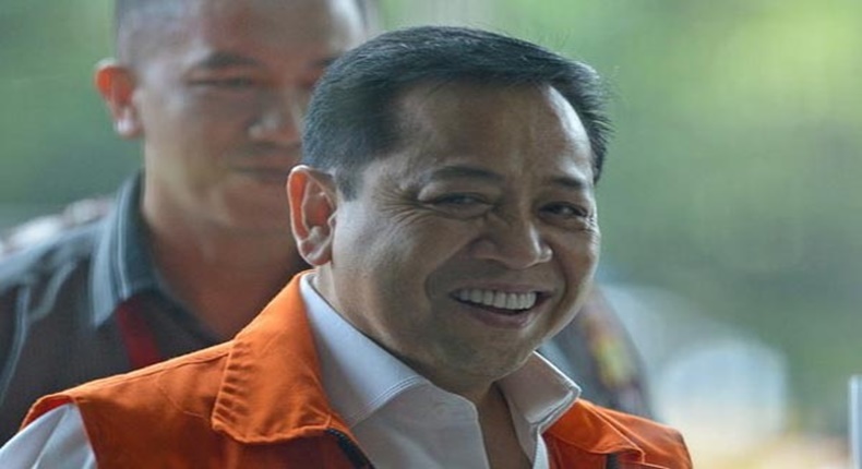 Terdakwa kasus korupsi KTP Elektronik Setya Novanto (Foto Antara)