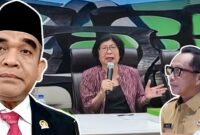 Foto Kolase - Ketua MPR Ahmad Muzani (Kiri) Psikiater FKUI dr. Mintarsih (Tengah) dan Mendagri Tito Karnavian (Kanan)