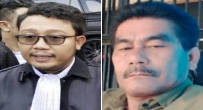 Foto Kolase – Advokat Wawan Nur Rewa (Kiri) dan Budiman S (Kanan)