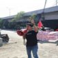 AMPH saat melakukan aksi unjuk rasa di depan Kejati Sulsel