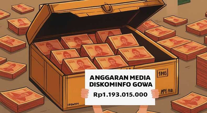Foto ilustrasi – Anggaran media Diskominfo Gowa