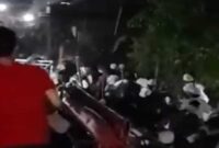 Tangkapan layar video – FPI dan PWI-LS Bentrok