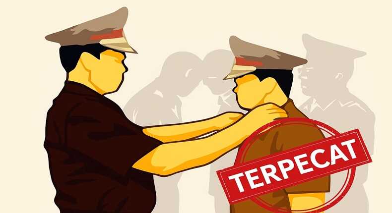 Foto ilustrasi – Bripka Erwing dipecat dari Polres Pelabuhan Makassar