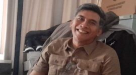 Joko Mulyono, Kepala Suku Dinas (Sudin) Kebudayaan Jakarta Barat (Foto Lasman Simanjuntak)