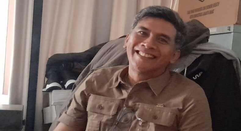 Joko Mulyono, Kepala Suku Dinas (Sudin) Kebudayaan Jakarta Barat (Foto Lasman Simanjuntak)