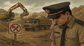 Foto ilustrasi – Tambang ilegal pasir merajalela di Desa Sawakong, Kabupaten Takalar.