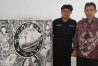 KisSA UIN Alauddin Makassar menggelar pameran dan workshop seni bertema Heterotopia di Perpustakaan Abdurrasyid Daeng Lurang, Gowa