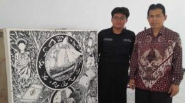 KisSA UIN Alauddin Makassar menggelar pameran dan workshop seni bertema Heterotopia di Perpustakaan Abdurrasyid Daeng Lurang, Gowa