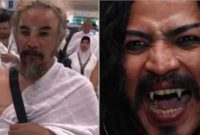 Foto kolase : Pesulap asal Indonesia, Master Limbad