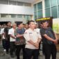 Para camat dan kades digiring ke Kejati Sumsel usai OTT dugaan setoran Dana Desa ke oknum penegak hukum.