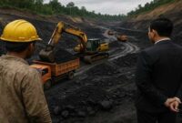 Foto ilustrasi – Aktivitas tambang ilegal batubara merajalela di IKN