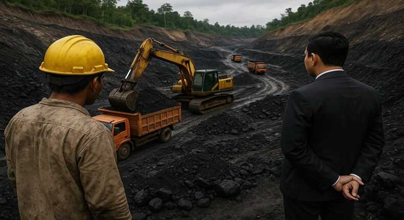 Foto ilustrasi – Aktivitas tambang ilegal batubara merajalela di IKN 