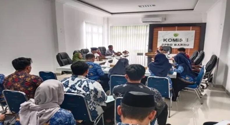 BPN Kabupaten Barru Rapat Dengar Pendapat (RDP) bersama Komisi I DPRD