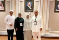 Momen kebersamaan Puan Maharani dan Anies Baswedan di Arab Saudi (Foto Istimewa)