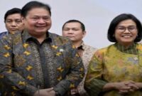 Airlangga Hartarto dan Sri Mulyani (Instagram)