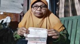 Beru binti Majang, warga Dusun Harapan Jaya, Bulukumba