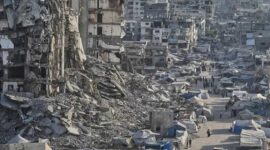 Bangunan Kota Gaza porak-poranda dihantam zionis Israel (Ist)