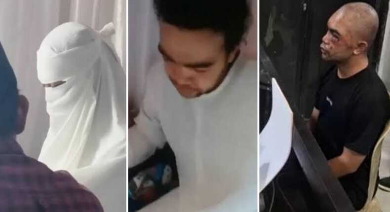 Foto Kolase: Cadar terbuka, kedok calon pengantin wanita ternyata seorang pria, hingga dibogem warga.