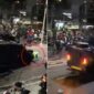 Tangkapan layar video - Barracuda Brimob Libas Ojol Saat Demo DPR, Satu Tewas, Satu Kritis (foto kolase)